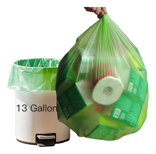 Bolsas De Basura Biodegradables De 13 Galones Pesadas En Y A