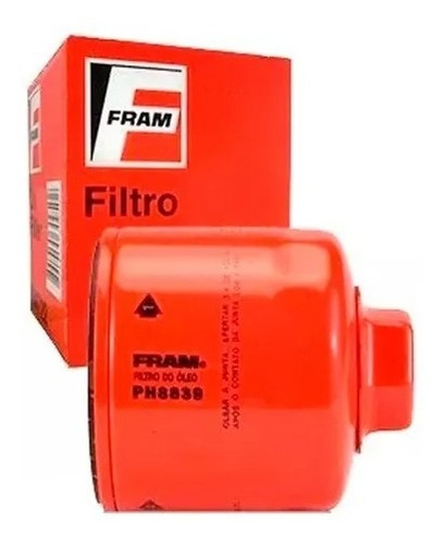 Filtro De Óleo Vw Gol Parati 1.0 Turbo 2000/... Fram Ph8839