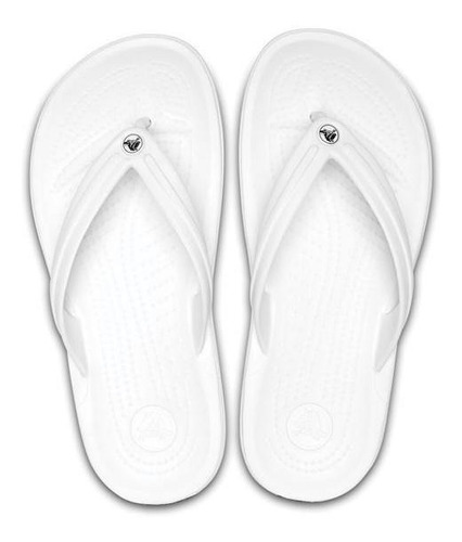 Imagem 3 de 6 de Crocs Crocband Flip White