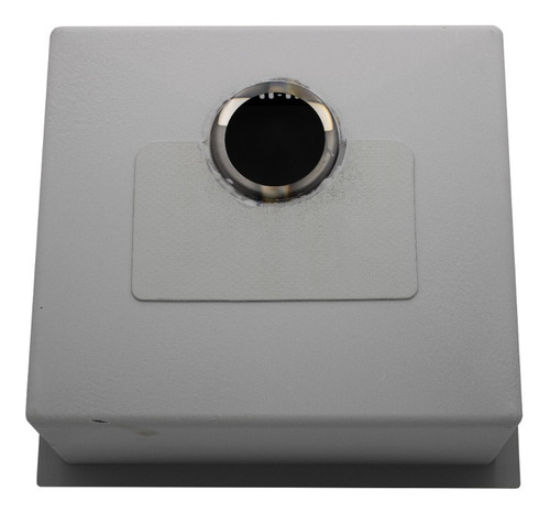 Imagen 3 de 6 de Tarja Submontar 50x45x23 Cm Inox304 Fabricado A Mano Negro