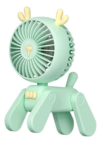 Portable Table Fan With Shape For Desktop Use