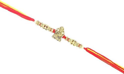 Ganesha Rakhi - Pulsera De Hilo Raksha Bandhan Rakhi Para H.