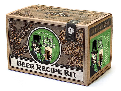 Craft A Brew Bone Dry Irish Stout Refill Recipe Kit - 1 Galó