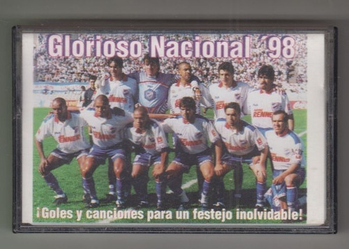 1998 Futbol Club Nacional Glorioso Cassete Canciones Relatos