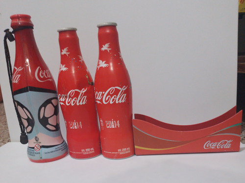 Botellas De Aluminio Y Plástico Coleccionables Coca Cola