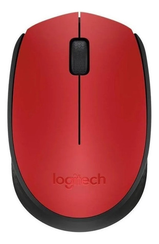 Mouse Inalámbrico Logitech M170 Rojo