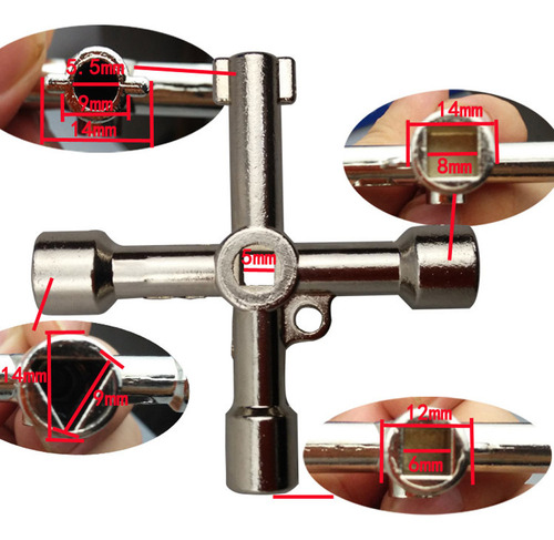 Armarios De Plomero Con Llave Universal, Multimodelo, Radiad