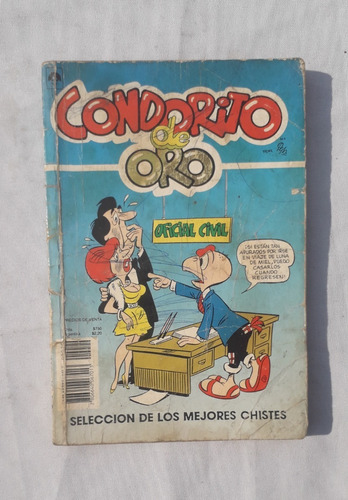 Historieta Comic Antigu * Condorito De Oro * N° 20 Ed Andina
