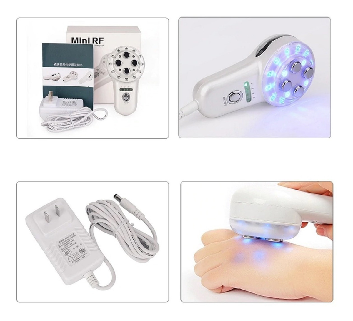 Qual O Melhor Aparelho De Radiofrequência Portátil Aparelho De Radiofrequência Portátil Led Foton Azul Bivolt