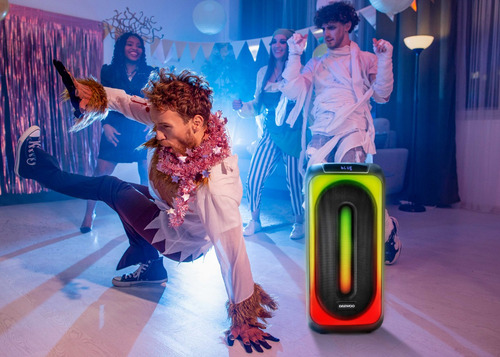 Caixa De Som Partybox Bluetooth 600w Daewoo