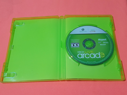 Xbox Live Arcade Xbox 360 Pac Man , Bom Bom Rocket , Uno Etc (Usado)