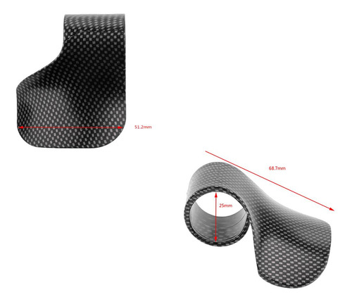. 6 Piezas De Plástico Abs Duradero Para Motocicleta,