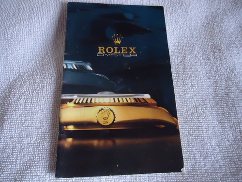 Catálogo O Manual Tipo Libro De Relojes Rolex 
