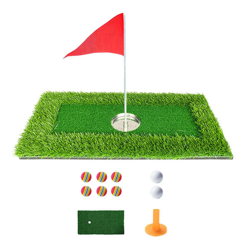 Estera De Práctica Plegable Verde De Golf Flotante Para