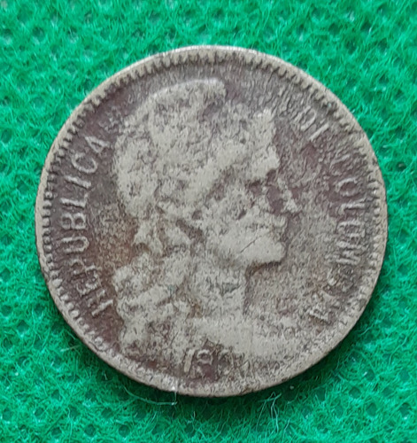 Moneda De 5 Centavos P/m Año 1907 Regular Estado