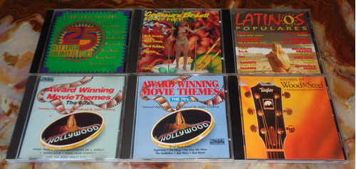 #05 / Lote De 30 Cds Originales Compilados Variados Oferta !