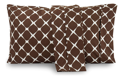 Juego De 2 Fundas De Almohada Estampadas Suaves Y Resistente
