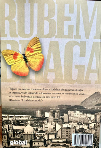A Borboleta amarela, de Braga, Rubem. Rubem Braga Editorial Global Editora, capa mole em português, 2019