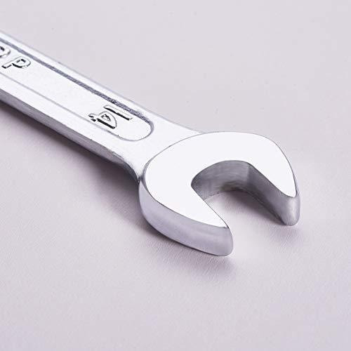 Llave Extremo Abierto Herramienta Mano Metal Cromo Cromado