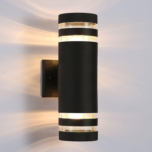 Lámpara De Pared Led Aplique Impermeable Exterior Moderna