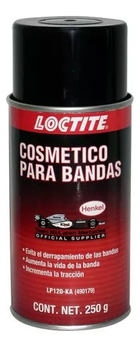 Cosmético Para Bandas Loctite Aerosol 250 Gr