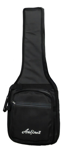 Capa Para Guitarra Soft Case Ny600 Cargo Aria Pro 2 Cor Preto