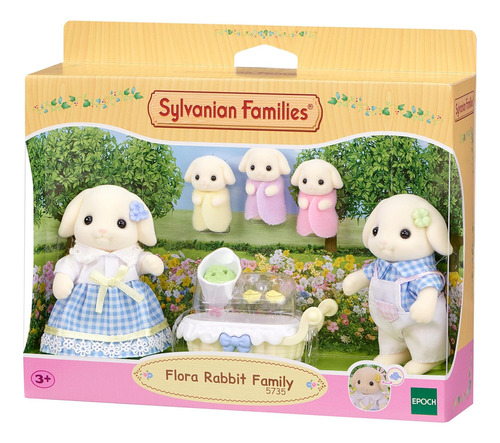 Familia Conejo Flora Sylvanian Families