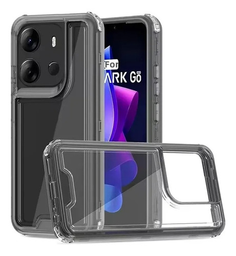 Funda Para Honor Uso Rudo 3 En 1 Grado Militar Antigolpes Negro Honor X8b
