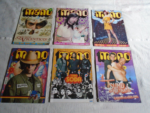 Lote De 6 Revistas . La Mano . Oferta!!!