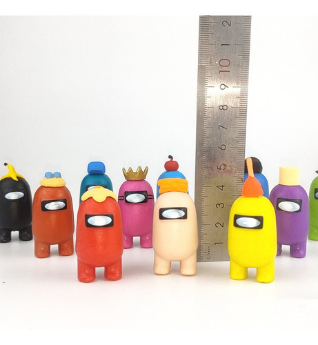 Among Us Figuritas Juguetes Infantiles 12 Piezas