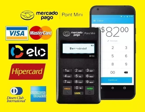 Maquininha De Cartão Débito/crédito Point Mini Mercado Pago