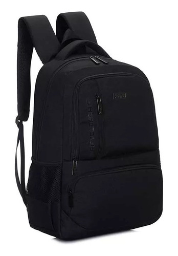 Mochila Urbana Ejecutiva Hombre Mujer Impermeable Formal 30l Color Negro