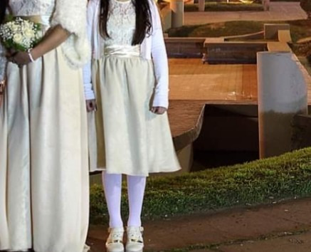 Vestido De Novia X 2 Dama Y Niña