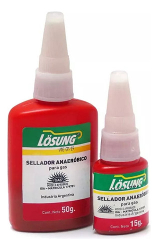 Sellador Anaerobico Gas Losung 50 Gramos.