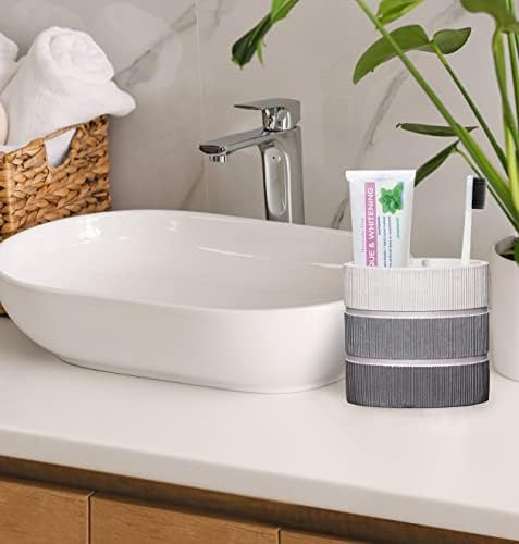 Zahari Home Juego De 4 Accesorios De Baño Modernos De Línea