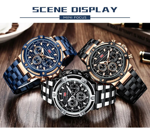 Relojes De Cuarzo Personalizados Mini Focus Casual Date