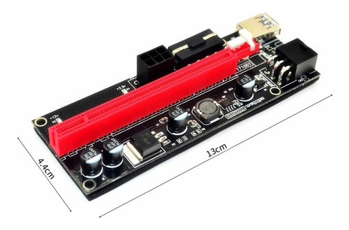 Imagem 5 de 6 de Cabo Placa Riser Usb 3.0 Pci-e 009 Mineração Ethereum Btc