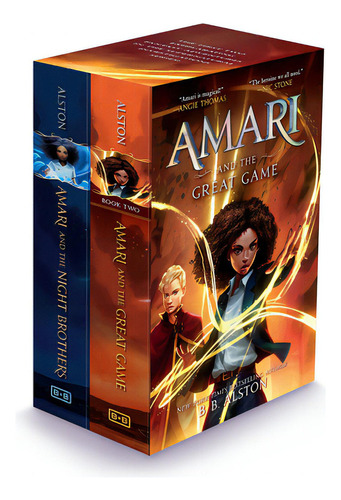 Amari 2-book Hardcover Box Set: Amari And The Night Brothers, Amari And The Great Game, De Alston, B.b.. Editorial Balzer & Bray, Tapa Dura En Inglés