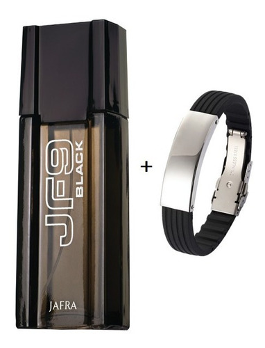 Imagen 1 de 4 de Jafra Jf9 Negro Black Clasica Colonia Negra Perfume Original