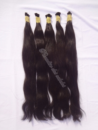 Cabelo Humano,natural Barato 60cm 50gr