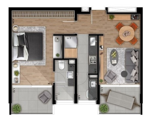 Apartamento À Venda No Bairro Perdizes - São Paulo/sp - O-16966-27795