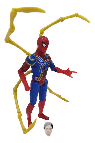 Muñeco Spiderman Hombre Araña Figura Articulada C/accesorios