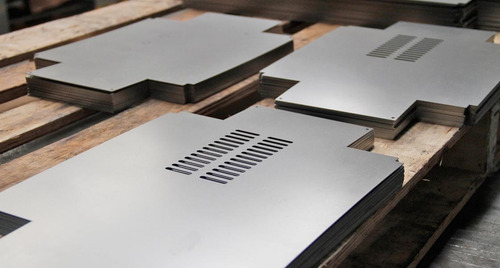 Corte Plegado Chapa Acero Inoxidable Aluminio Hierro Plateado