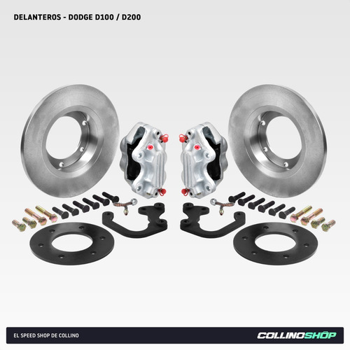 Kit Frenos A Disco Delantero Dodge Pick Up D100 D200