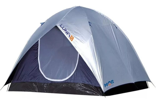 Barraca Camping 5 Pessoas Adulto Iglu Luna Mor Com Bolsa