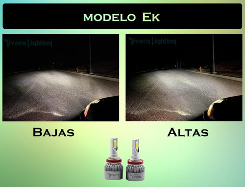 Ek Kit Luces Led Tipo Xenon Hid Niebla H11 Bmw 320i 2003