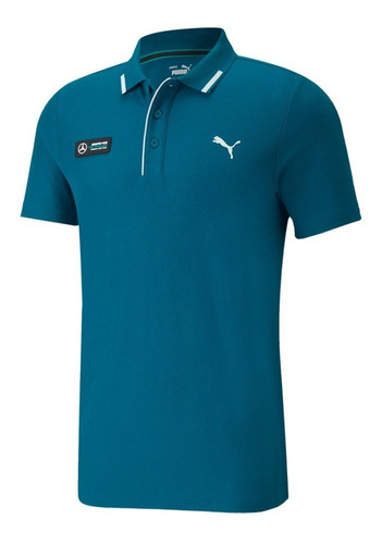 Playera Polo Puma Hombre Mercedes Benz Mapf Aop Regular F1 O