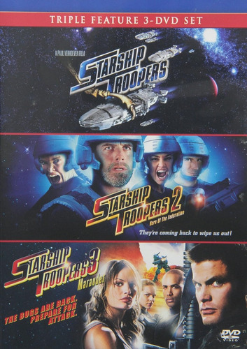 Starship Troopers 1 - 3 [importado] | Dvd Película Nueva