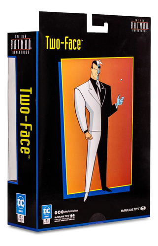 Two Face Mcfarlane Toys The New Batman Adventures (Usado)