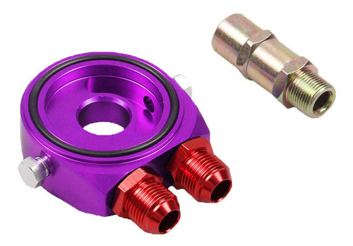Adaptador De Medidor De Sensor De Temperatura De Púrpura